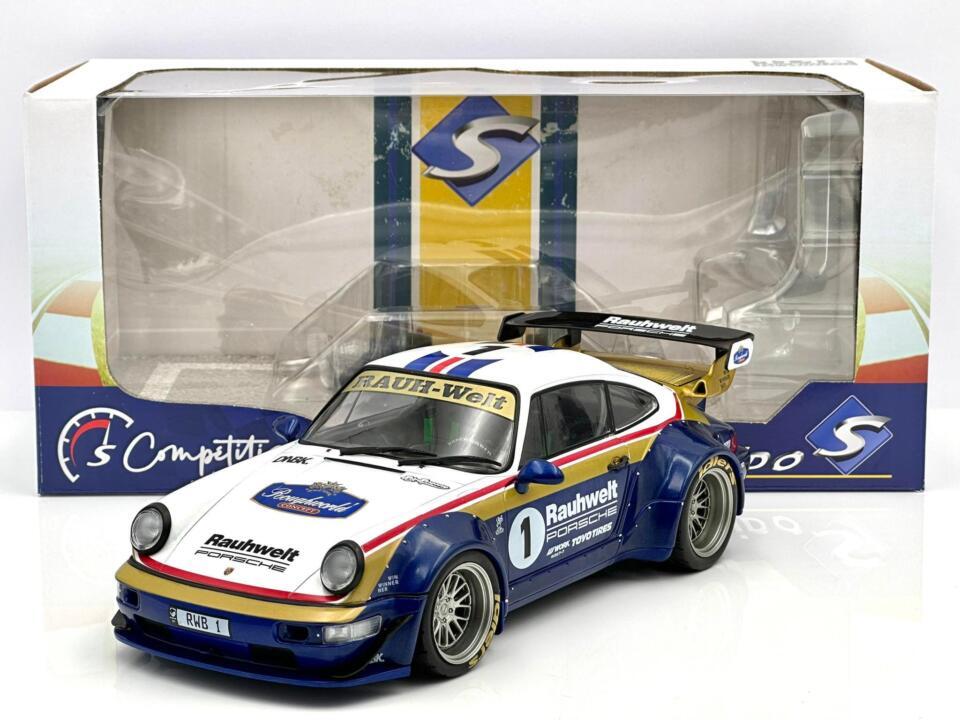 1:18 Porsche 964 RWB (Champagne) - Solido [Unboxing] 