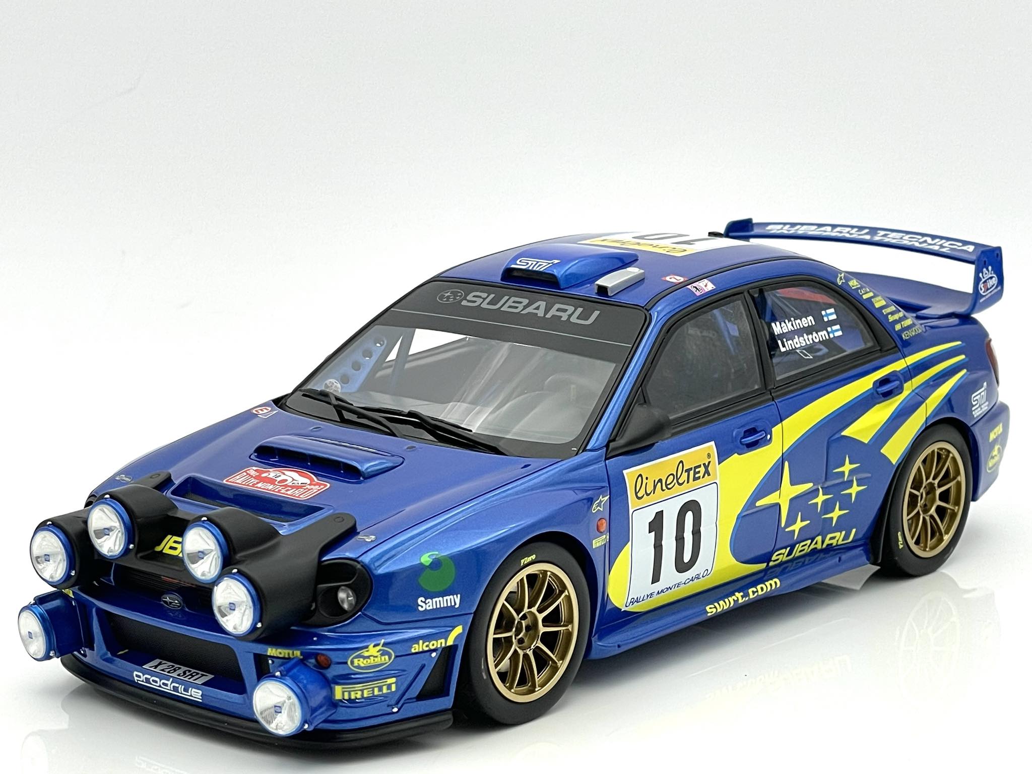Otto Mobile - 1:18 Subaru Impreza WRC Rallye Monte Carlo 2002