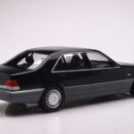 Mercedes-Benz S500 (W140) year 1994-98 black iScale 1:18