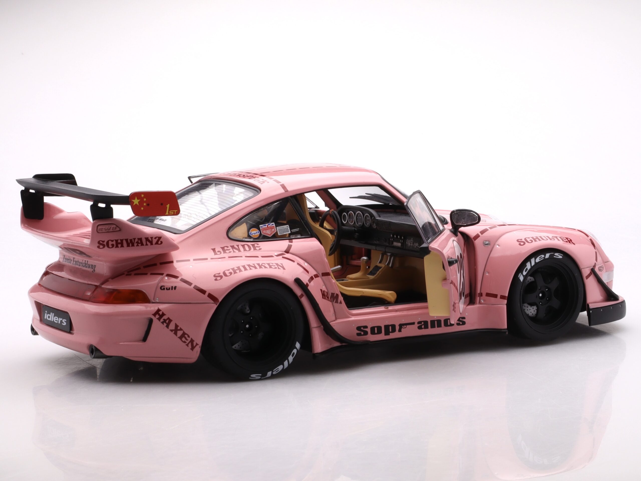 RWB 993 1/18 マットピンク Porsche Rwb 993 1:18 - Niska cena na Allegro