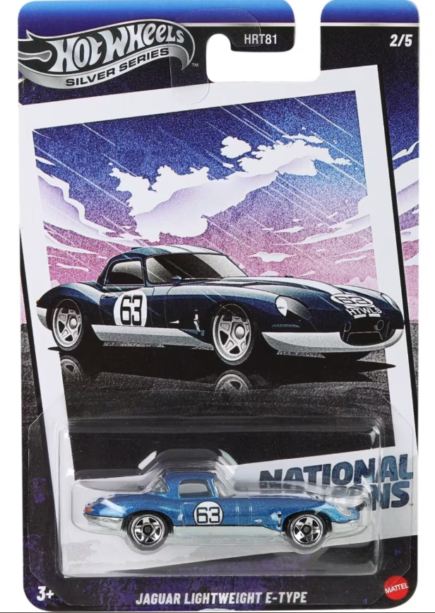Jaguar Lightweight E-Type National Icons Hot Wheels 1:64