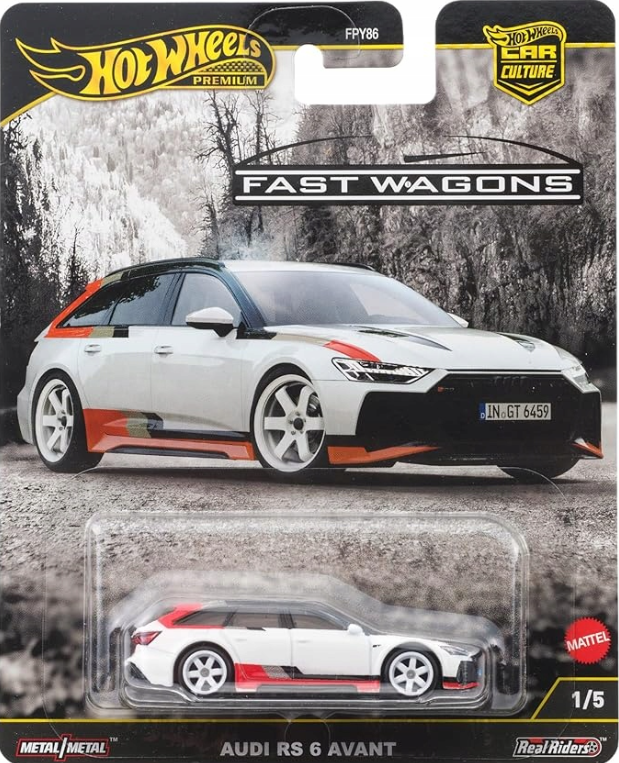 Audi RS 6 Avant - Fast Wagons Hot Wheels Premium 1:64