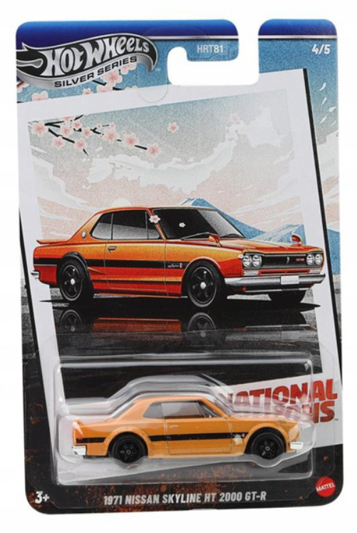 1971 Nissan Skyline HT 2000 GT-R Hot Wheels 1:64