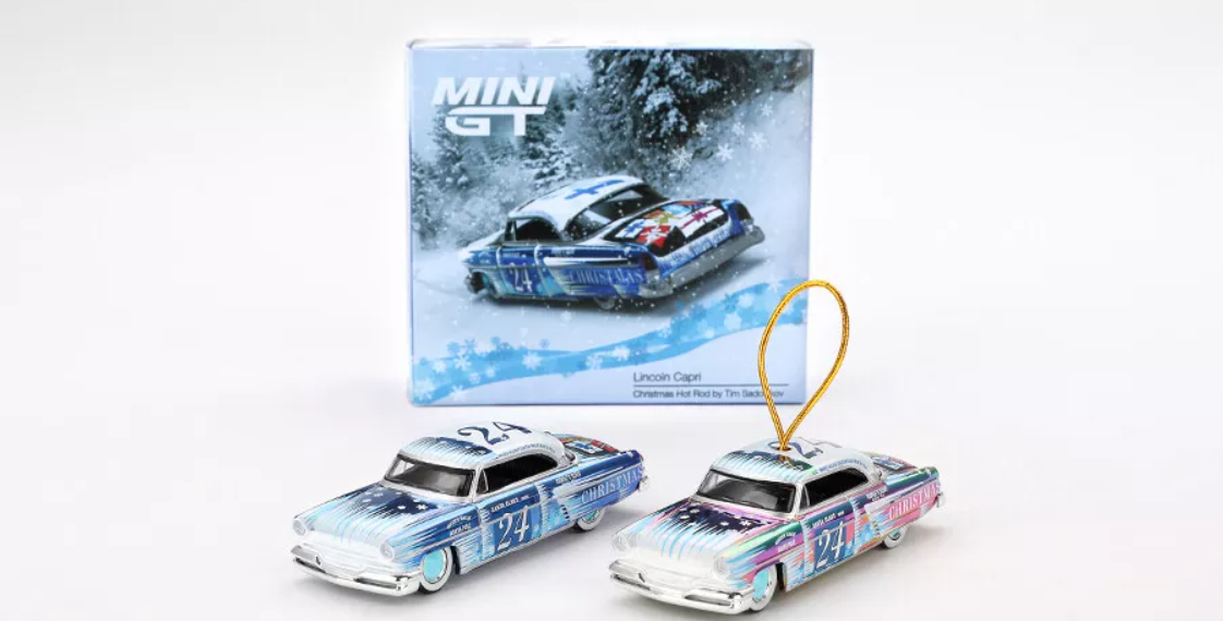 Lincoln Capri Christmas Hot Rod by Tim Sachikov - 2024 Mini GT 1:64