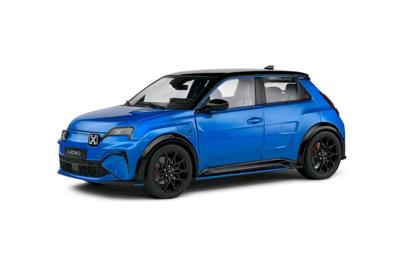 Alpine A290 GTS - 2024, bleu alpine Solido 1:18