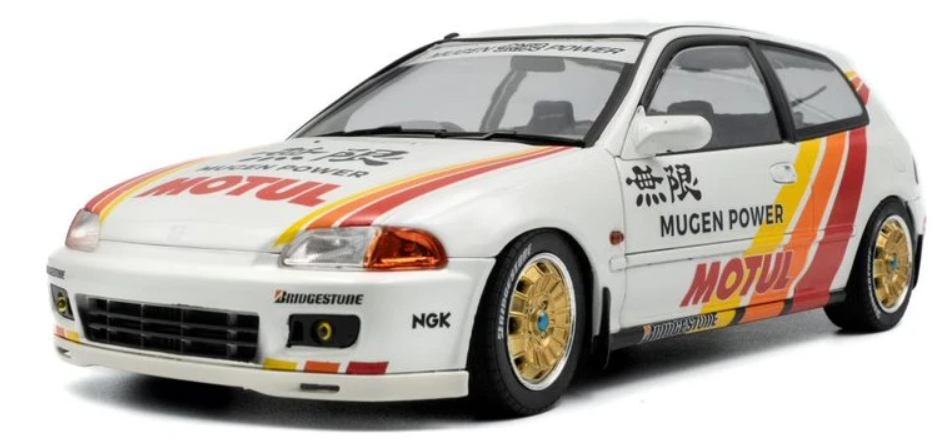 Honda Civic (EG6) Mugen Racing - 1992, white Solido 1:18