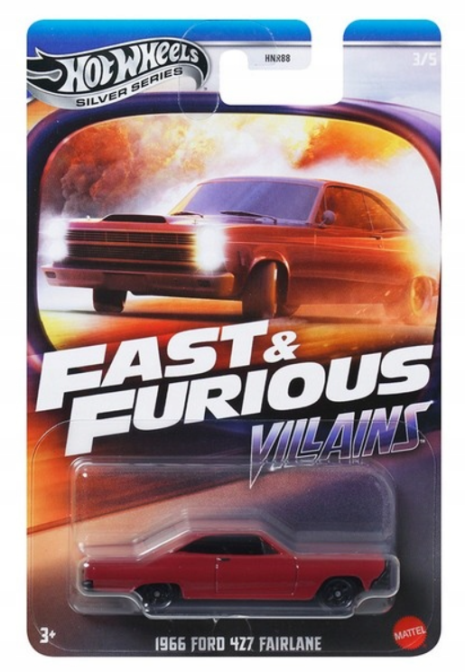 1966 Ford 427 Fairylane - Fast&Furious Villains Hot Wheels 1:64