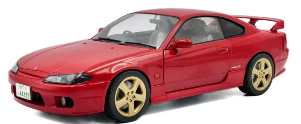 Nissan Silvia (S15) Spec-r Aero - 1999, flare red Solido 1:18
