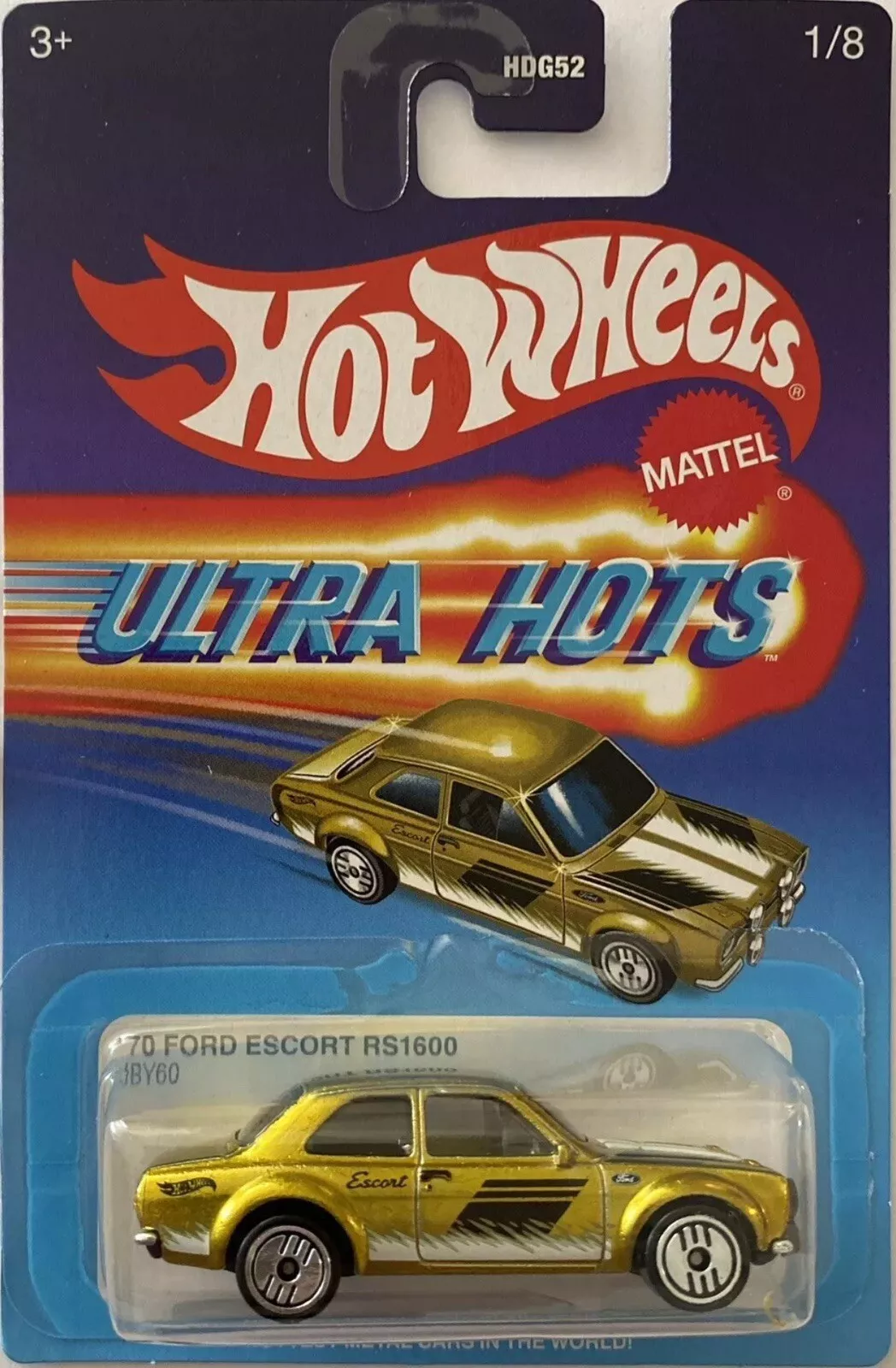 '70 Ford Escort RS1600 - Ultra Hots Hot Wheels 1:64