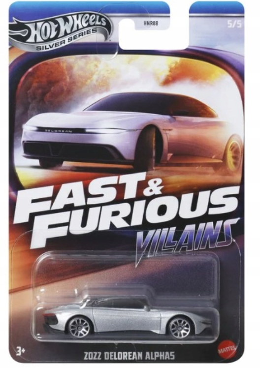 2022 DeLorean Alpha5 - Fast&Furious Villains Hot Wheels 1:64