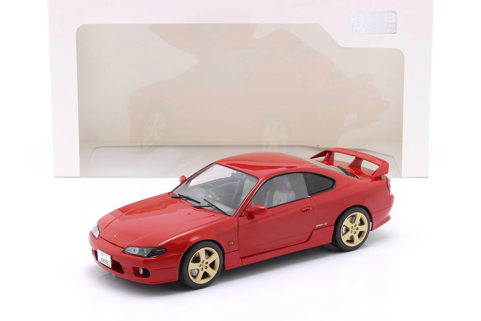 Nissan Silvia (S15) Spec-r Aero - 1999, flare red Solido 1:18