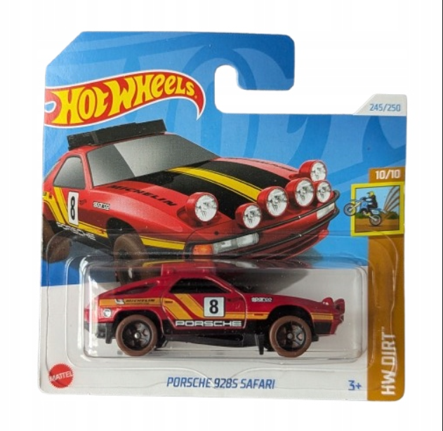 Porsche 928S Safari, red Hot Wheels 1:64