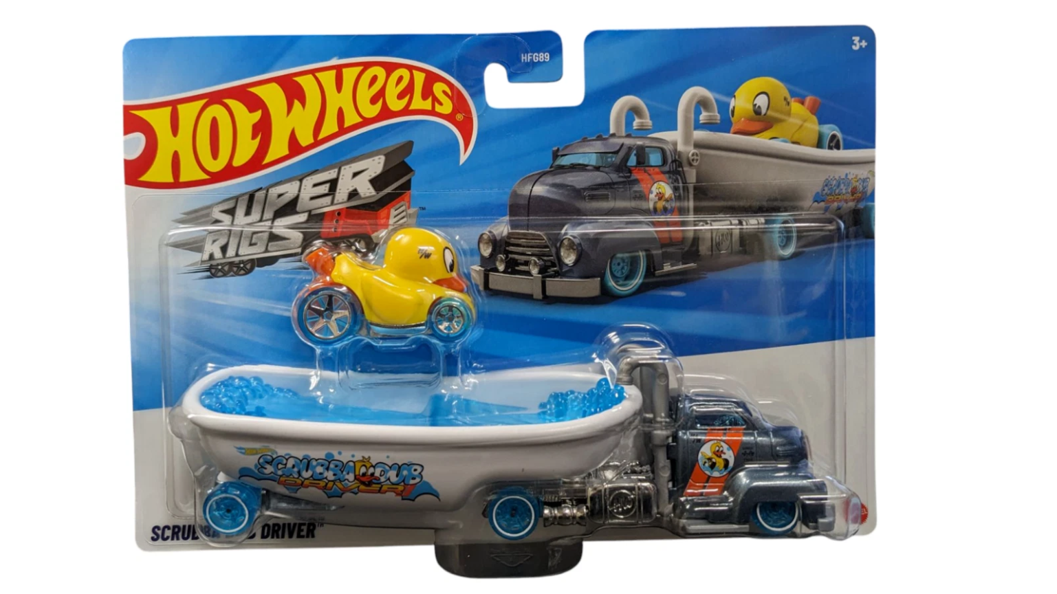 Scrubba Dub Driver - Super Rigs Hot Wheels 1:64