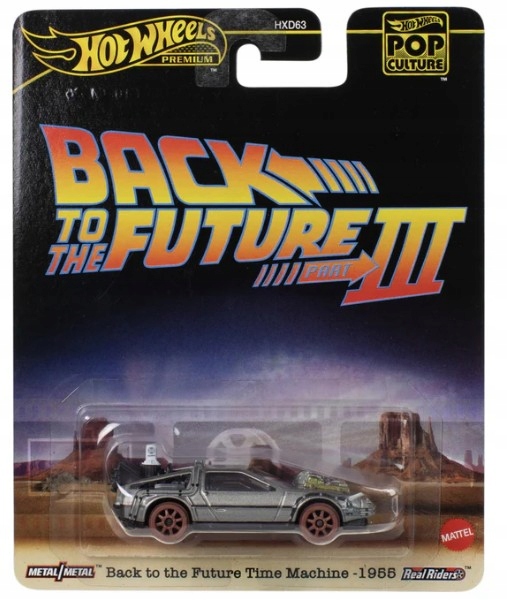 DeLorean Back to the Future Time Machine - 1955 Hot Wheels Premium 1:64