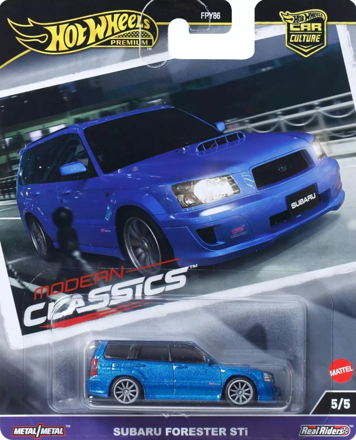 Subaru Forester STi - Modern Classics Hot Wheels Premium 1:64