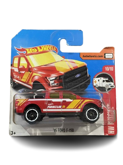 '15 Ford F-150, red Hot Wheels 1:64