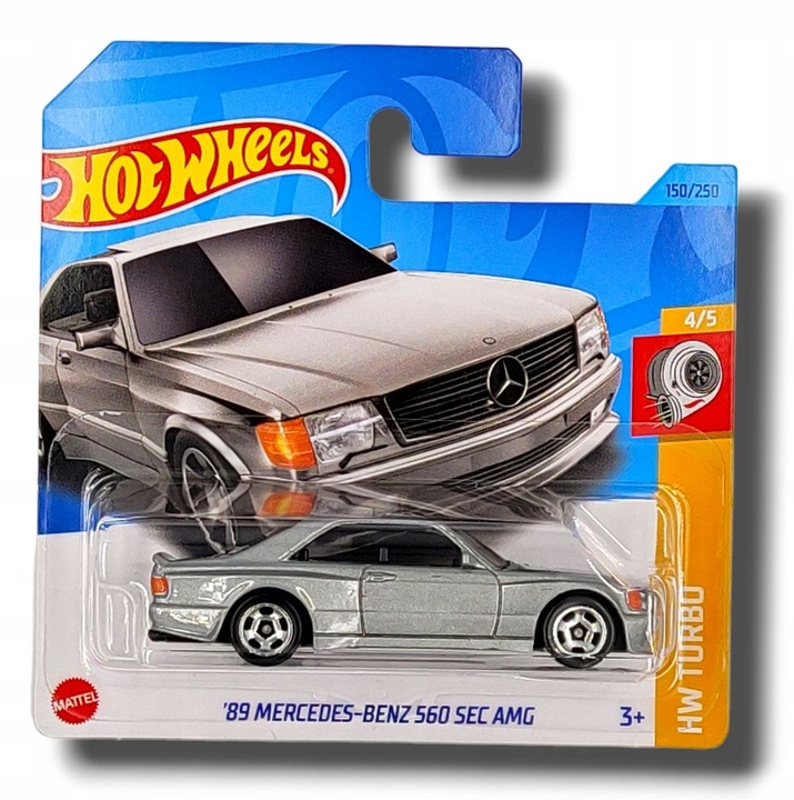 '89 Mercedes-Benz 560 SEC AMG Hot Wheels 1:64