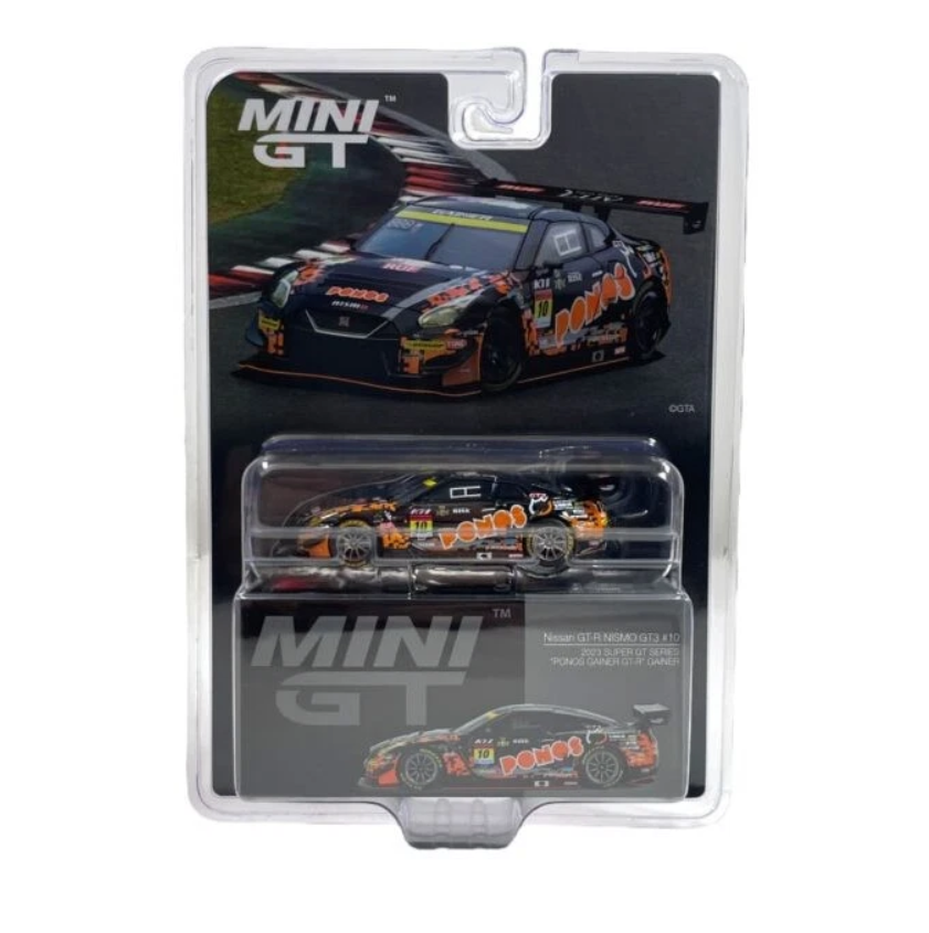 Nissan GT-R (R35) Nismo GT3 #10 Ponos Gainer - 2023 Mini GT 1:64