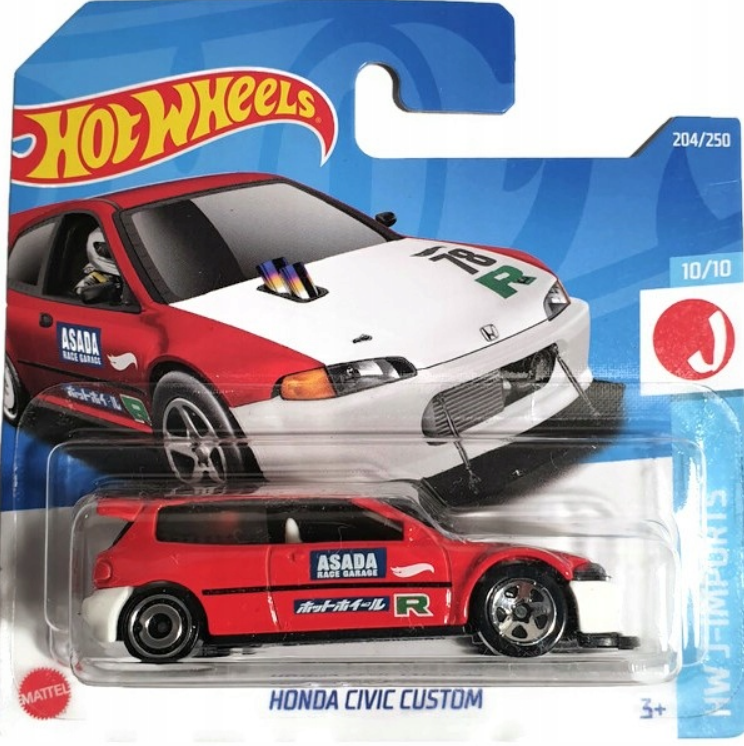 Honda Civic Custom Hot Wheels 1:64