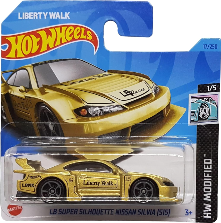 LB Super Silhouette Nissan Silvia (S15) Hot Wheels 1:64