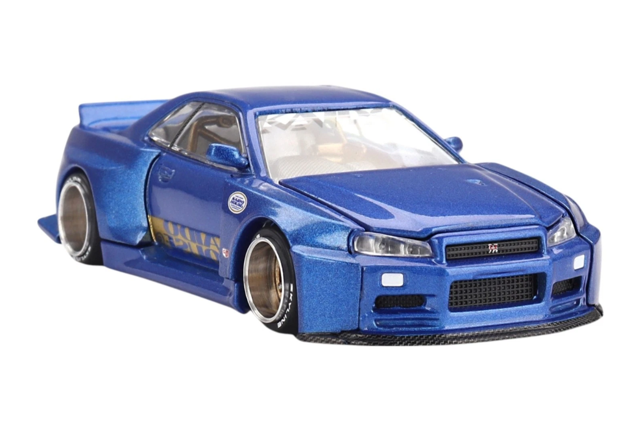 MINIGT KAIDO★HOUSE GT-R (R34) V2 チェイスカー Amazon.co.jp: MINI GT 1/64 KAIDO HOUSE チェイスカー