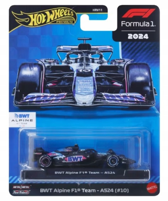 BWT Alpine F1 Team - A524 (#10) Hot Wheels Premium 1:64