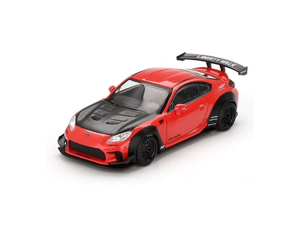 Toyota GR86 LV-Nation - 2024, red Mini GT 1:64