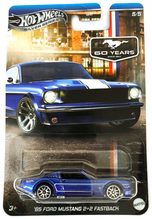 (CHASE) '65 Ford Mustang 2+2 Fastback Hot Wheels 1:64
