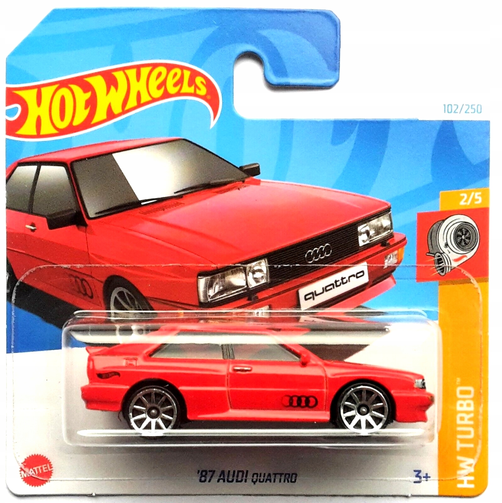 '87 Audi Quattro Hot Wheels 1:64