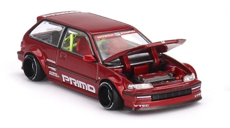 Honda Civic (EF) Kaido Works V2 - 1987 Kaido House x Mini GT 1:64