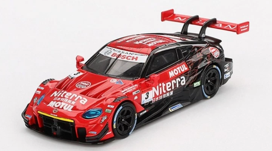 Nissan Z GT500 #3 Niterra Motul Z NDDP GT Series - 2023 Mini GT 1:64