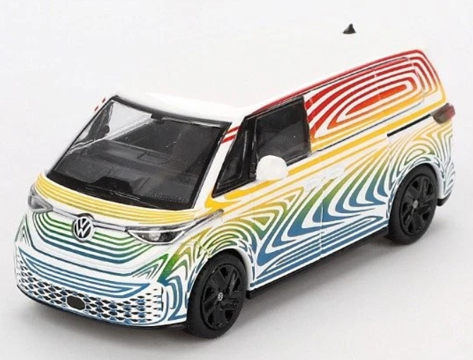 Volkswagen ID. Buzz Prototype Rainbow - 2022 Mini GT 1:64