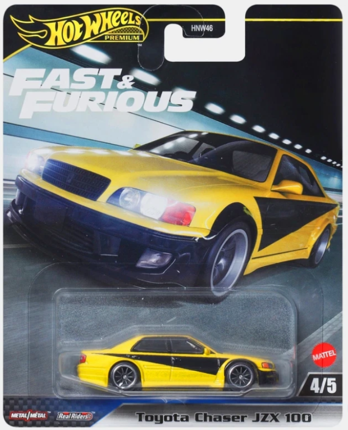 Toyota Chaser JZX 100 - Fast & Furious Hot Wheels Premium 1:64