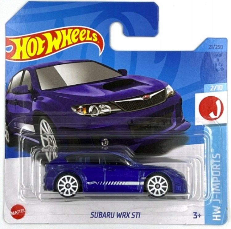 Subaru WRX STI Hot Wheels 1:64