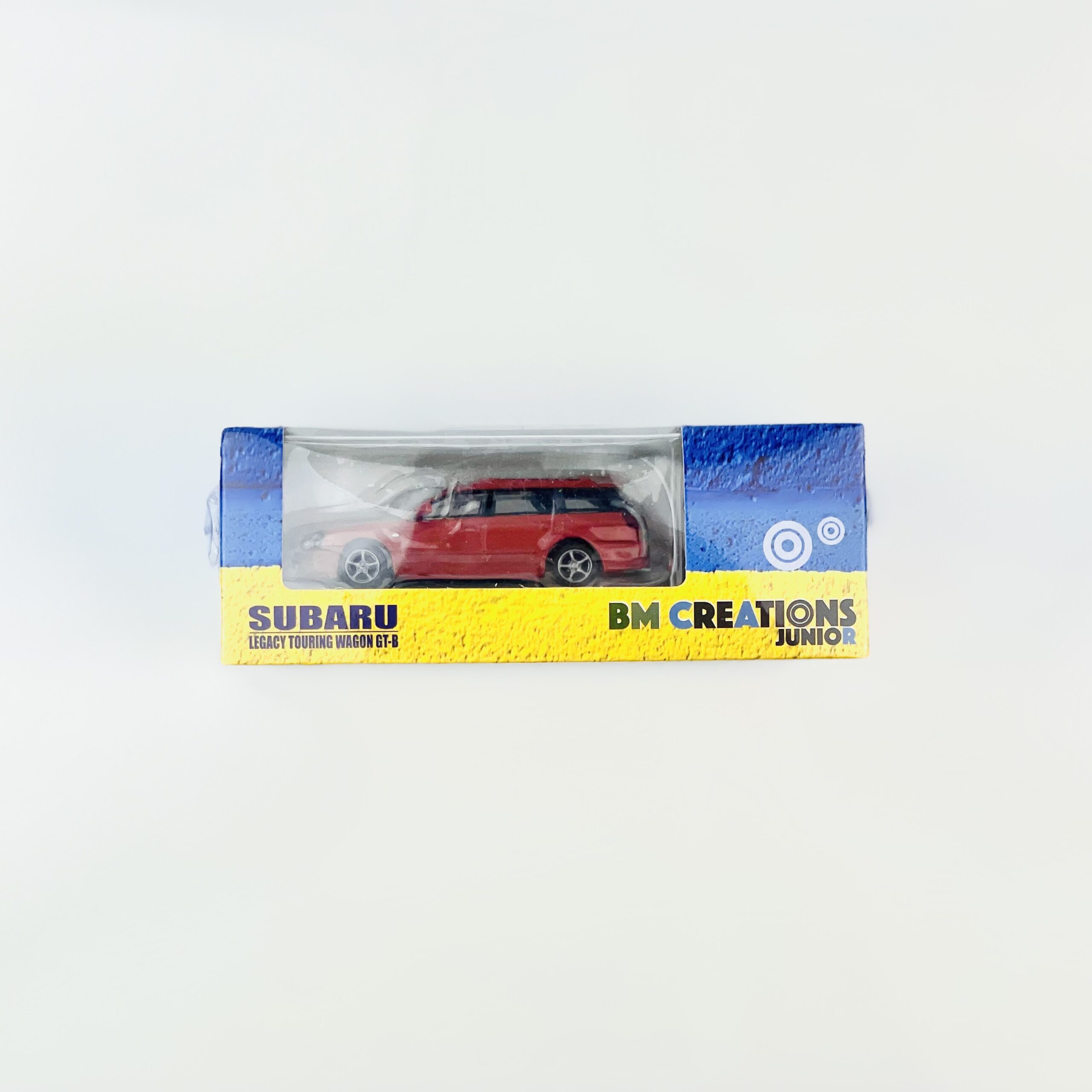Subaru Legacy Touring Wagon GT-B Orange (LHD) BM Creations 1:64
