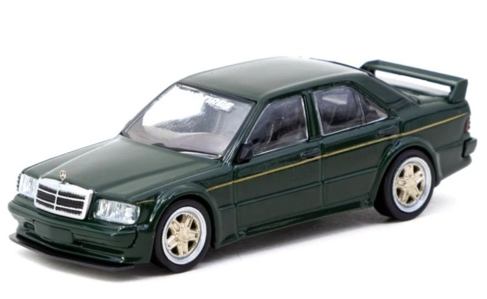 Mercedes Benz 190 E 2.5-16 EVO 1 *Toyo Tires*, black Tarmac Works 1:64