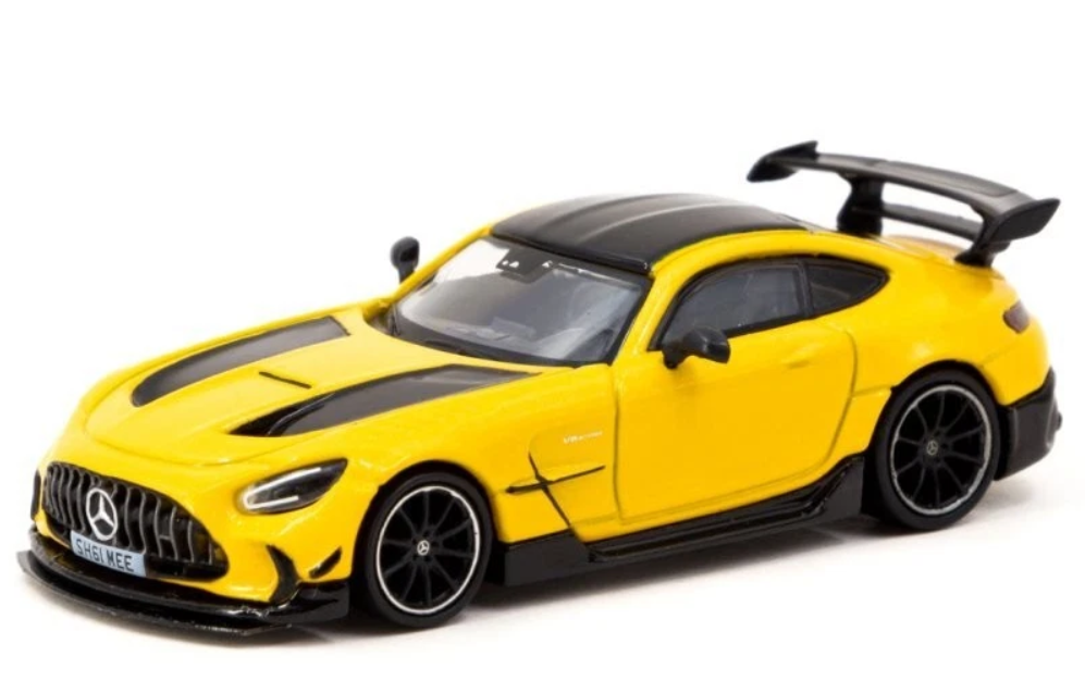 Mercedes-Benz AMG GT Black Series, yellow Tarmac Works 1:64