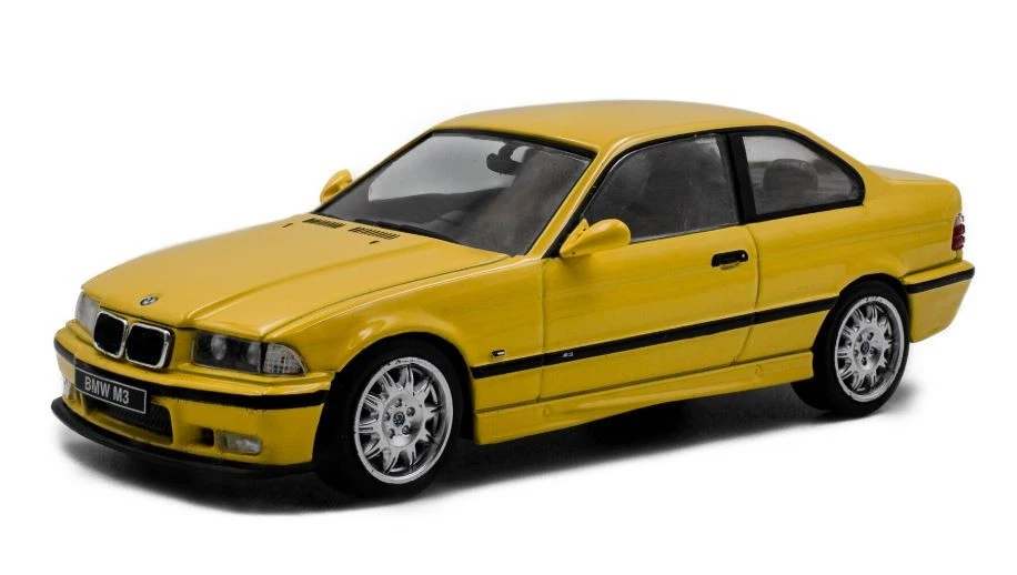 BMW M3 (E36) Coupe - 1999, yellow Solido 1:43