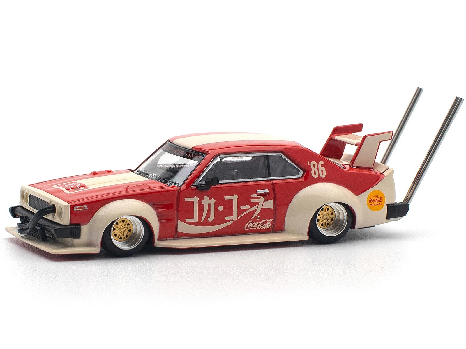 Nissan Skyline C210 Kaido Racer Bosozoku Style Coca-Cola (CP13) Pop Race 1:64