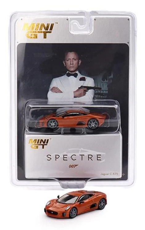 Jaguar C-X75 -Spectre English Blister Packaging - 2015 Mini GT 1:64