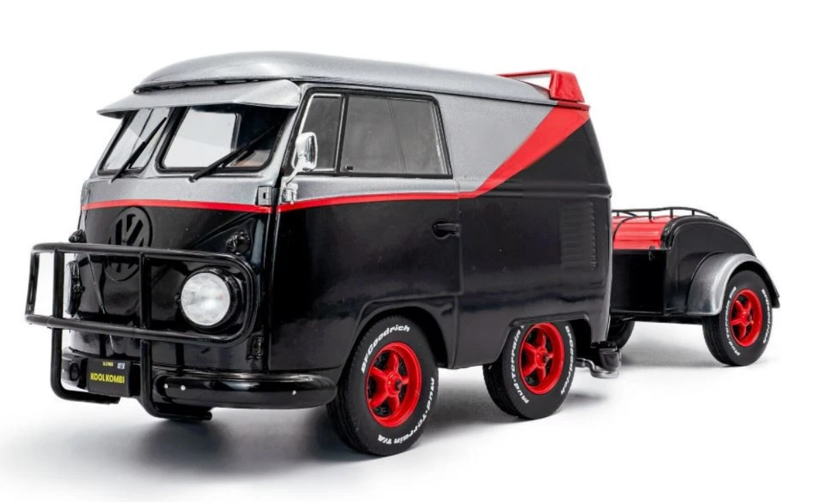 Kool Kombi Sport - 2024, black/grey/red Solido 1:18