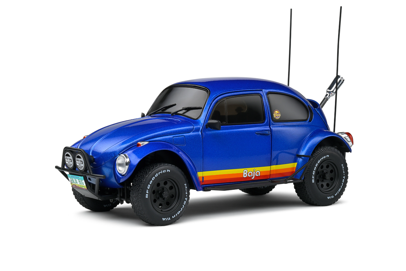 Volkswagen Beetle Baja - 1975, blue Solido 1:18