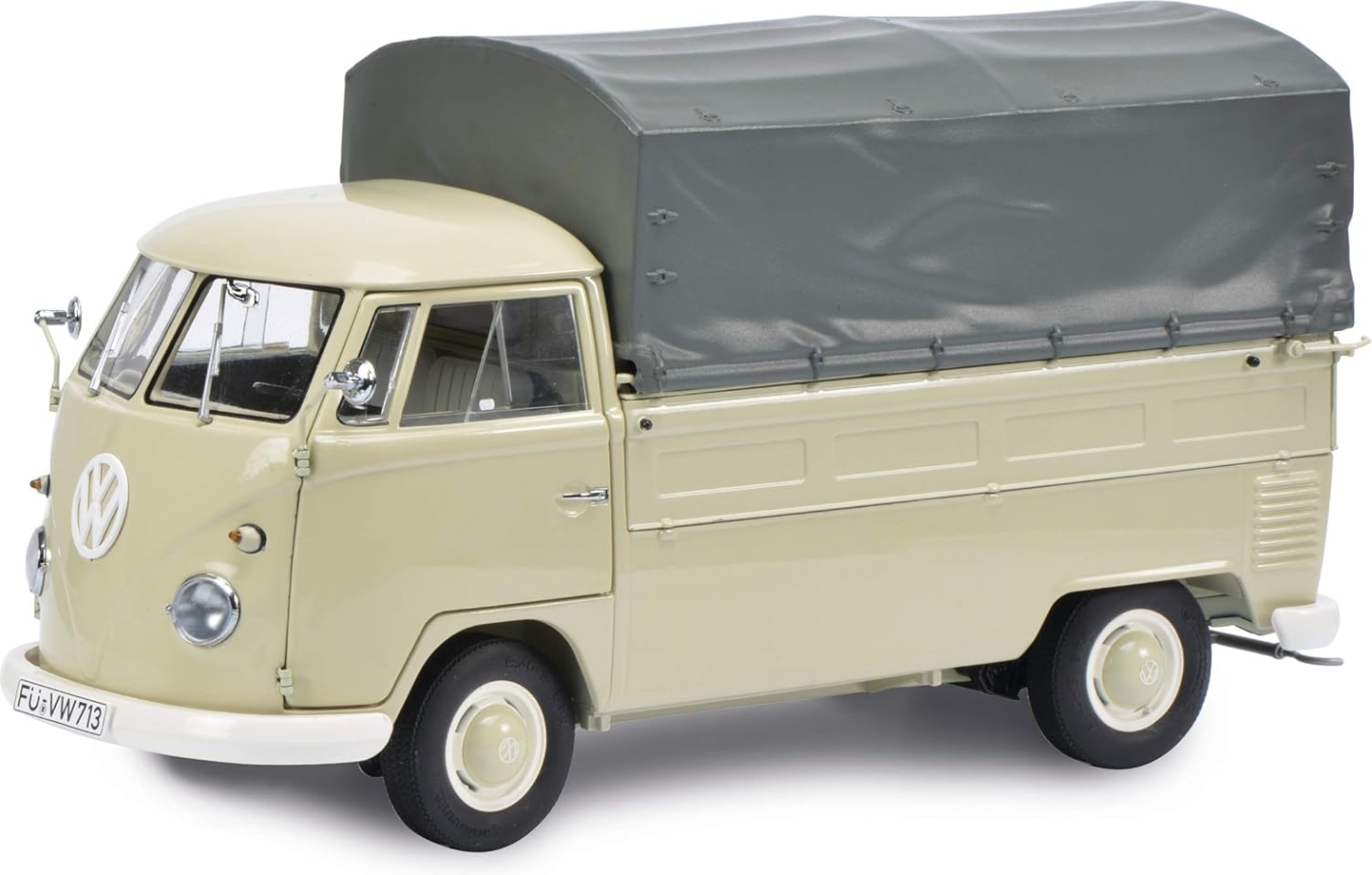 Volkswagen T1b Pritsche/Plane, beige Schuco 1:32