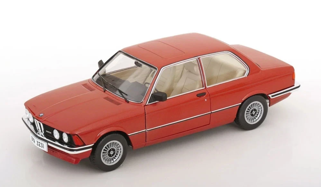 BMW (E21) 323i - 1980, red Solido 1:18