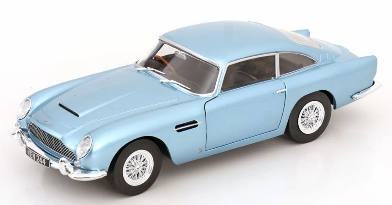 Aston Martin DB5 - 1964, light blue metallic Solido 1:18