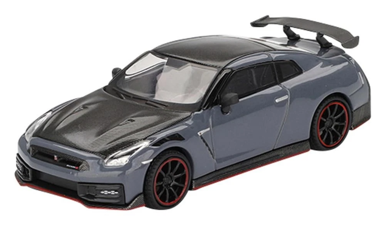 Nissan GT-R (R35) - 2024, stealth gray Mini GT 1:64