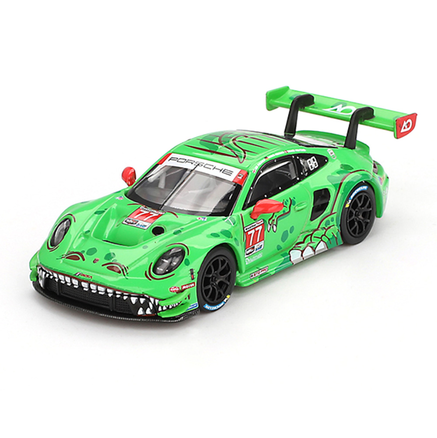 Porsche 911 (992) GT3 R #77 AO Racing Team Rexy - 2024 Mini GT 1:64