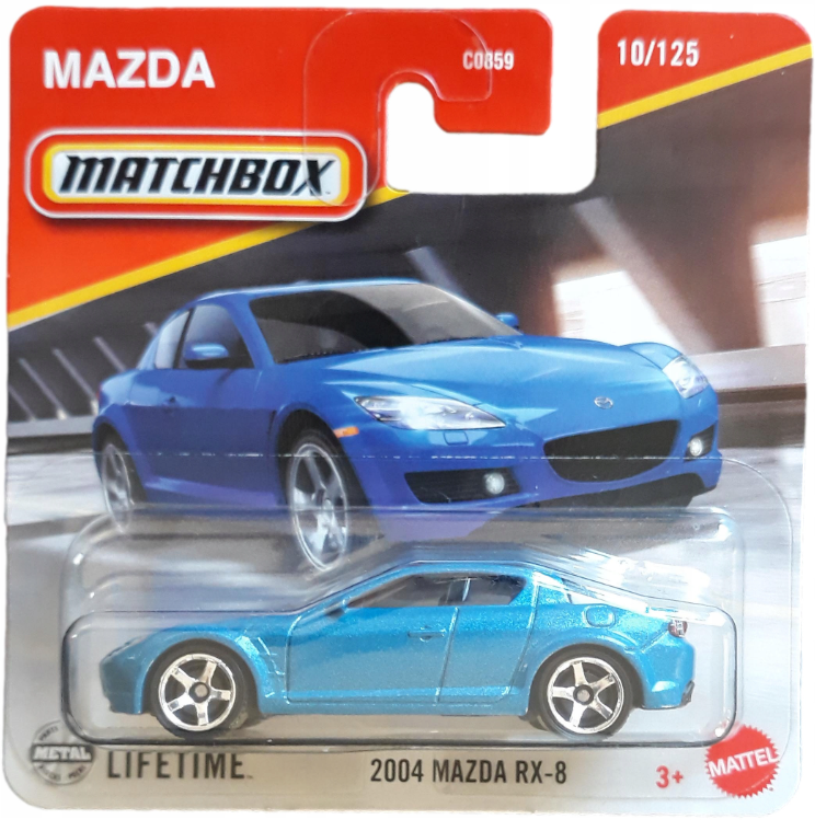 2004 Mazda RX-8 Matchbox 1:64