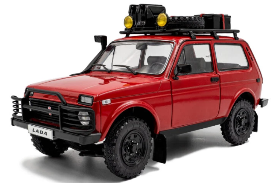 Lada Niva – 1980, red Solido 1:18