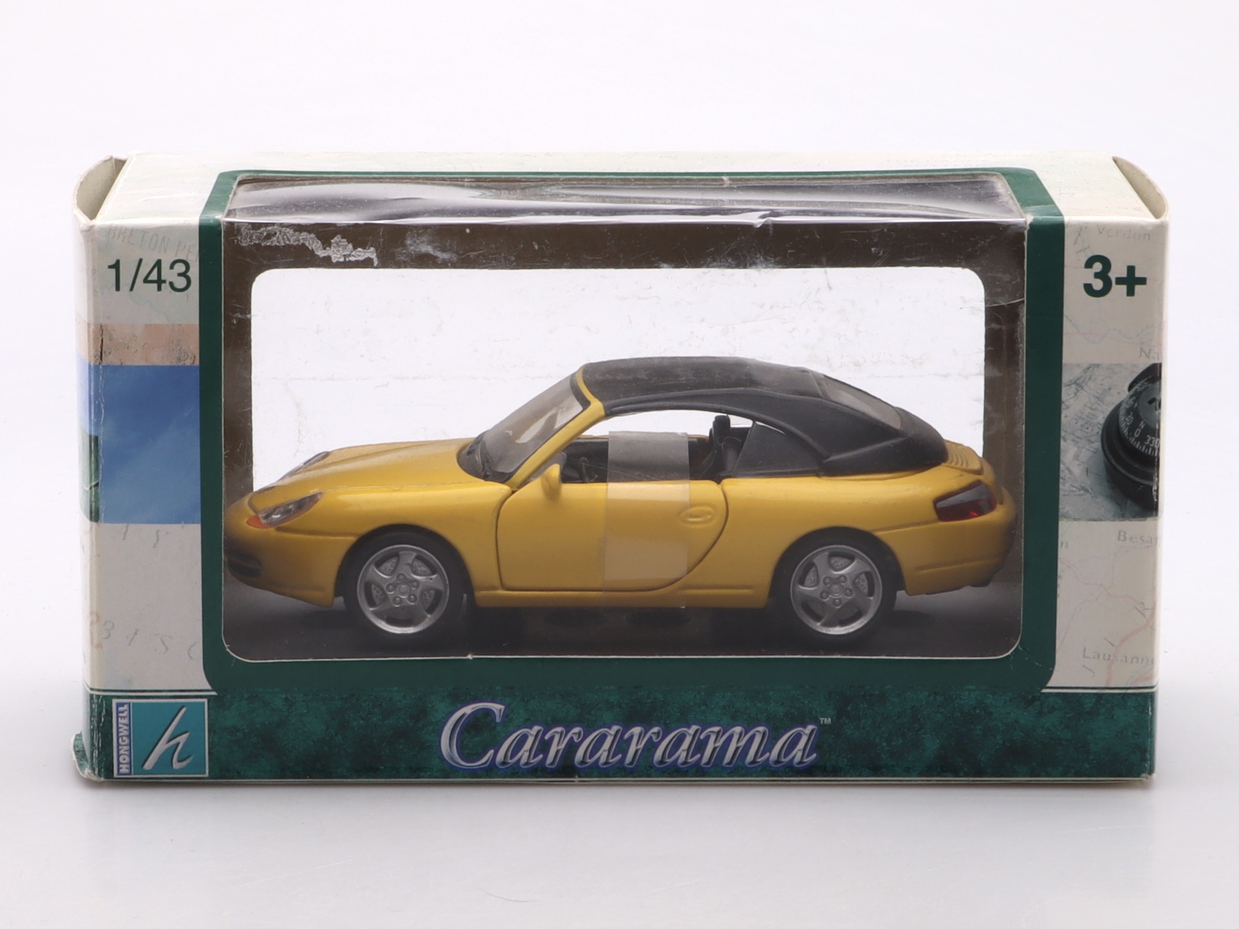 Porsche 911 Soft Top Cararama 1:43
